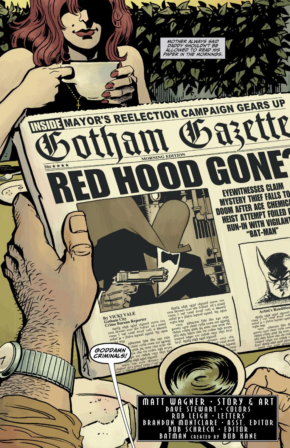 Comic book panel